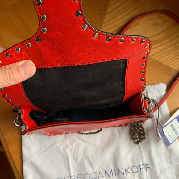 Rebecca minkoff midnighter mini carnation red NWT - Picture 9 of 9